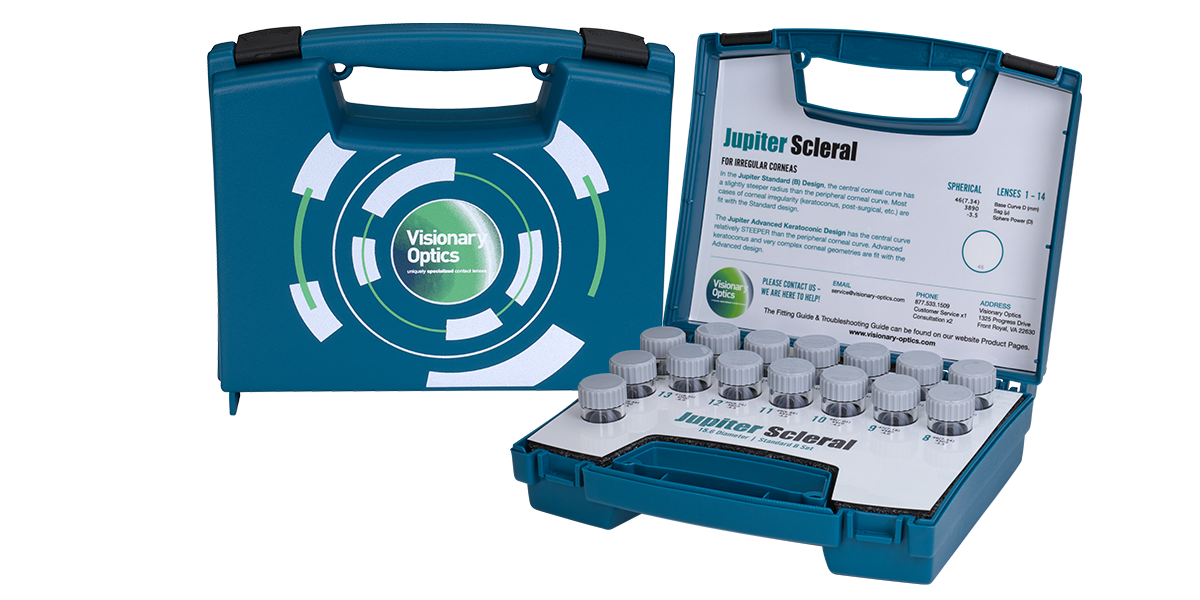 Visionary Optics Jupiter Scleral Fitting Set