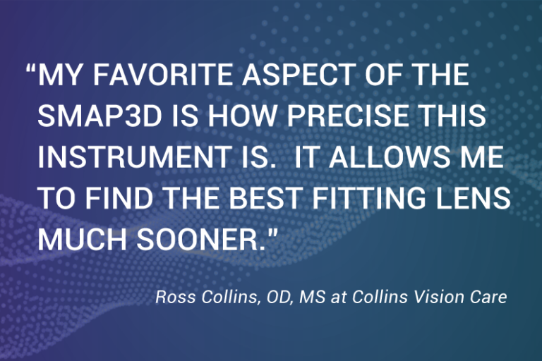 sMap3D Success Story: Collins Vision Care