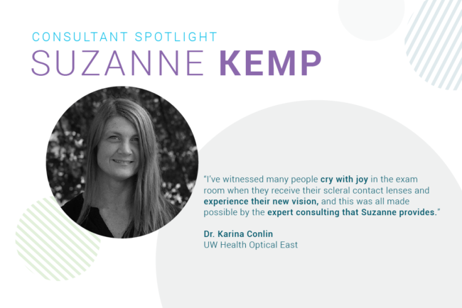The People Behind the Lenses: Suzanne Kemp